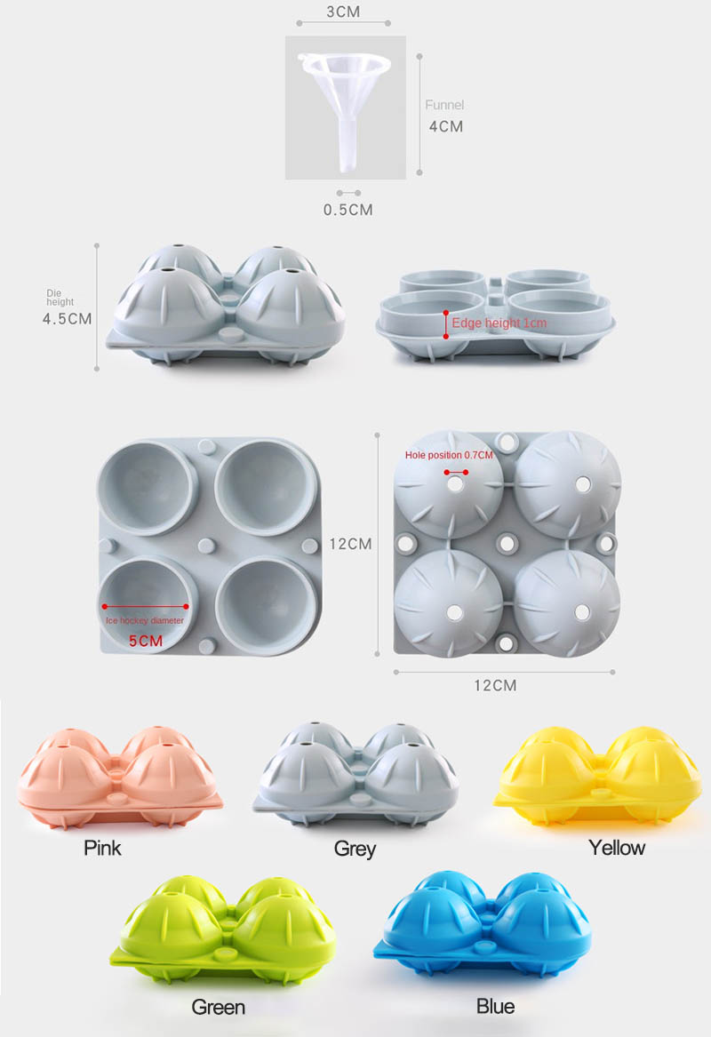 silicone ice cube tray